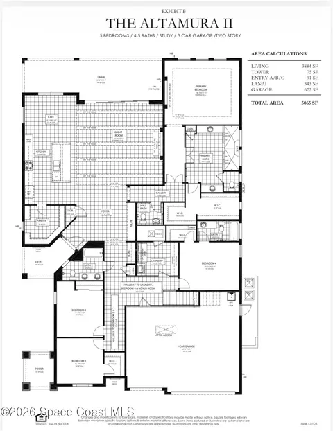 Floorplan - 2502 Edestus Dr, Melbourne, FL 32940 photo 1 of 2