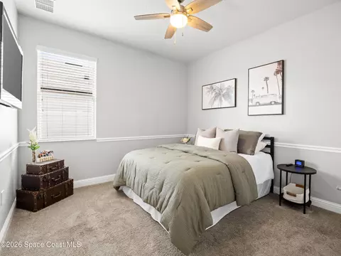 Bedroom - 1401 Bridgeport Cir, Rockledge, FL 32955 photo 3 of 4
