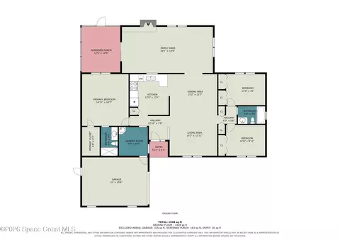 Floorplan - 5410 Holden Rd, Cocoa, FL 32927 photo 1 of 2