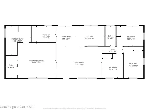 Floorplan - 5161 Palm Ave, Cocoa, FL 32926 photo 1 of 1