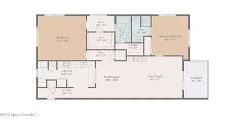 Floorplan - 1025 Rockledge Dr #401A, Rockledge, FL 32955 photo 1 of 2