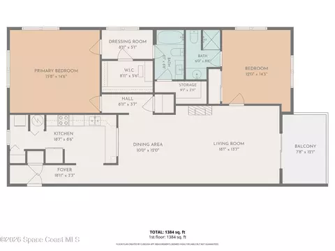 Floorplan - 1025 Rockledge Dr #401A, Rockledge, FL 32955 photo 2 of 2