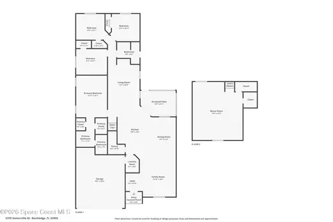 Floorplan - 5370 Somerville Dr, Rockledge, FL 32955 photo 1 of 2