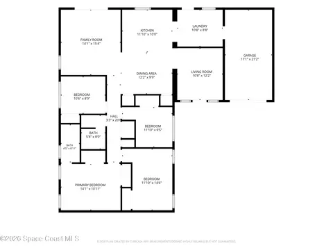 Floorplan - 956 Beechfern Ln, Rockledge, FL 32955 photo 1 of 1