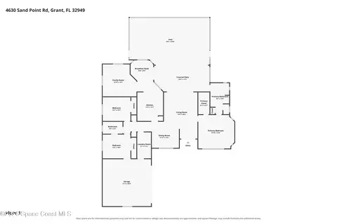 Floorplan - 4630 Sand Point Rd, Grant, FL 32949 photo 1 of 2