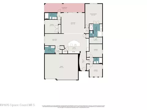 Floorplan - 4262 Ruthann Cir, Melbourne, FL 32934 photo 1 of 1