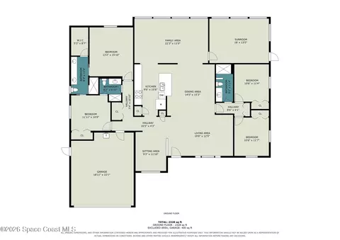 Floorplan - 1634 Frontier Dr, Melbourne, FL 32940 photo 1 of 2