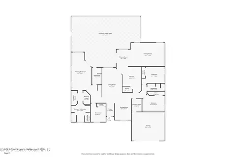 Floorplan - 2410 Summer Brook St, Melbourne, FL 32940 photo 1 of 1
