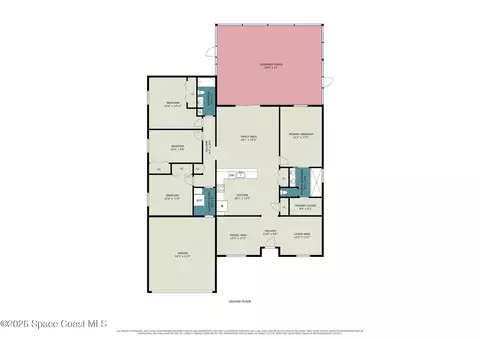 Floorplan - 4942 Mandolin Ct, Melbourne, FL 32940 photo 1 of 1