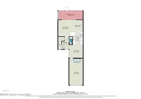 Floorplan - 277 Current Dr #113, Rockledge, FL 32955 photo 5 of 6
