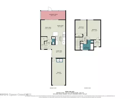 Floorplan - 277 Current Dr #113, Rockledge, FL 32955 photo 3 of 6