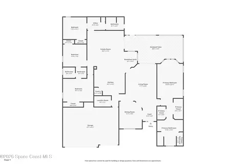 Floorplan - 4459 Chastain Dr, Melbourne, FL 32940 photo 1 of 1