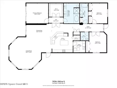 Floorplan - 1211 E New Haven Ave #501, Melbourne, FL 32901 photo 1 of 2