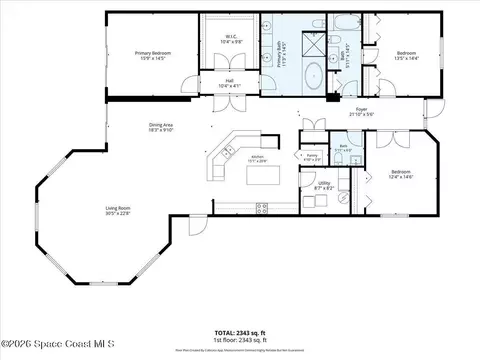 Floorplan - 1211 E New Haven Ave #501, Melbourne, FL 32901 photo 2 of 2