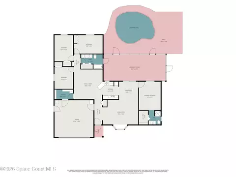 Floorplan - 5987 Cardiff Ave, Cocoa, FL 32927 photo 2 of 2