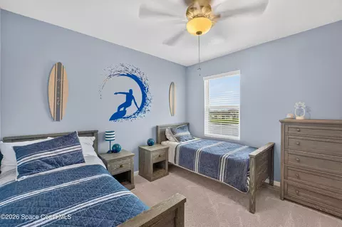 Bedroom - 5329 Waterfall Pl, Grant, FL 32949 photo 9 of 12