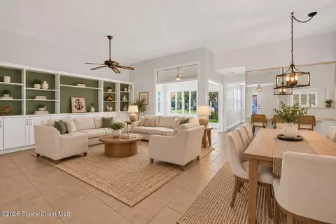 Living - 734 Pine Island Dr, Melbourne, FL 32940 photo 1 of 5