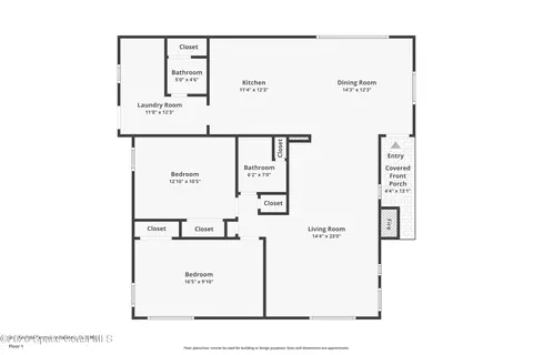 Floorplan - 241 Avenida Central, Indialantic, FL 32903 photo 1 of 1
