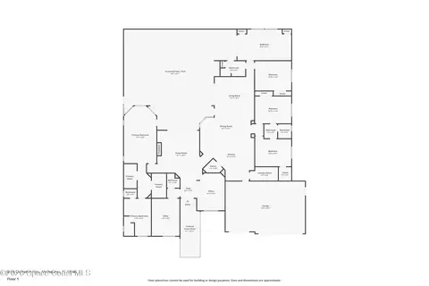 Floorplan - 8220 Compton Way, Melbourne, FL 32940 photo 1 of 1