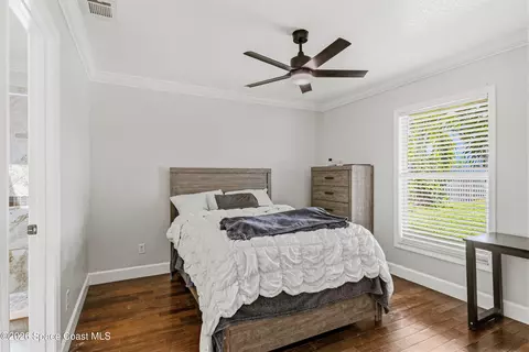 Bedroom - 1031 E River Oaks Dr, Indialantic, FL 32903 photo 5 of 6
