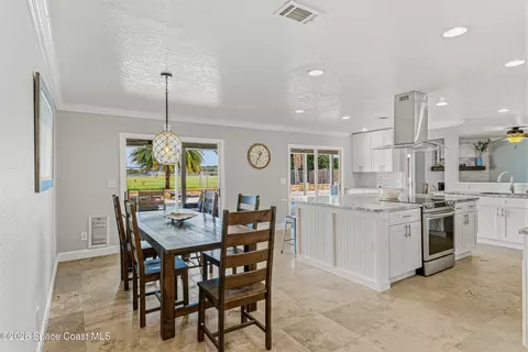 Dining - 1031 E River Oaks Dr, Indialantic, FL 32903 photo 1 of 4