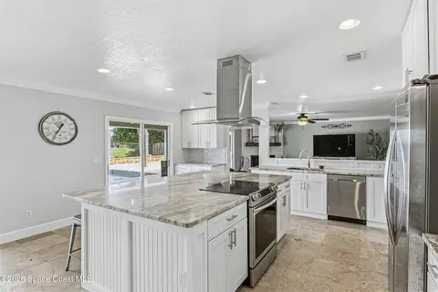 Kitchen - 1031 E River Oaks Dr, Indialantic, FL 32903 photo 6 of 6