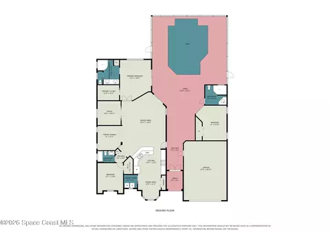 Floorplan - 289 Pebble Hill Way, Rockledge, FL 32955 photo 2 of 2
