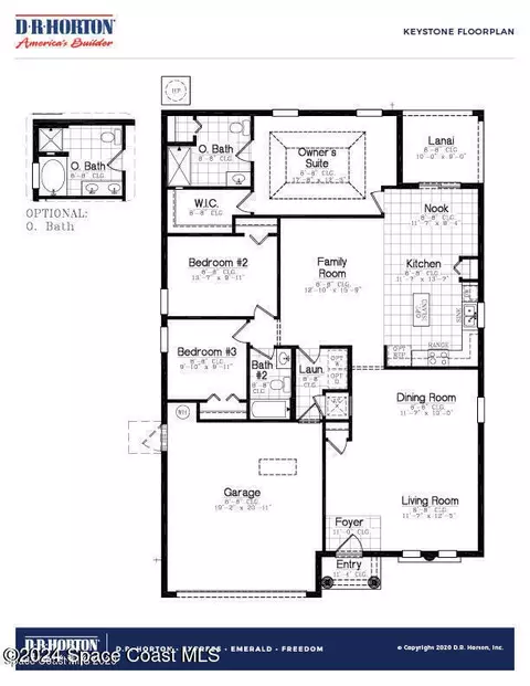 Floorplan - 3536 Whimsical Cir, Rockledge, FL 32955 photo 1 of 1