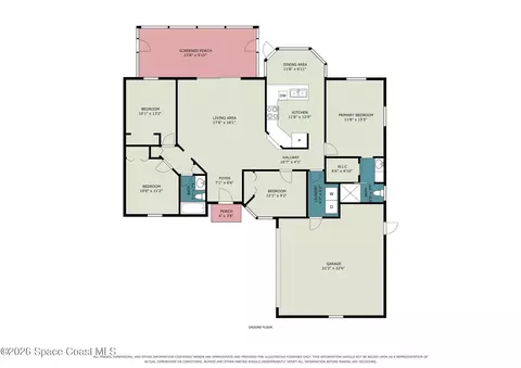 Floorplan - 225 Chalet Ave, Indialantic, FL 32903 photo 1 of 1