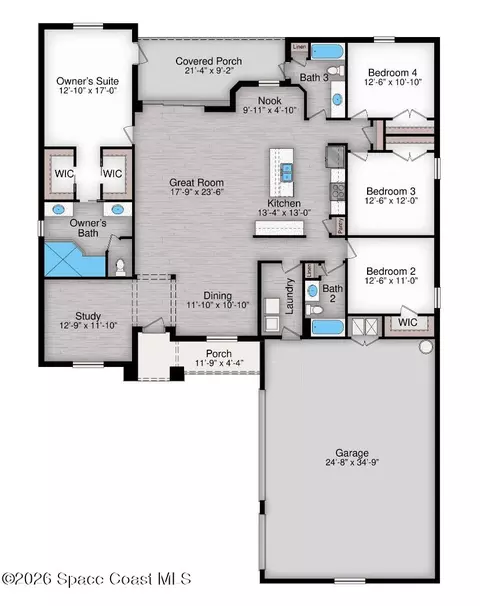 Floorplan - 1620 Corey Rd, Malabar, FL 32950 photo 1 of 1