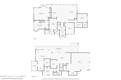 Floorplan - 800 Kerry Downs Cir, Melbourne, FL 32940 photo 1 of 1