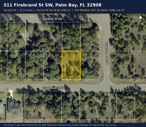 511 Firebrand St SW, Palm Bay, FL 32908