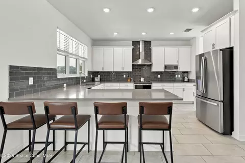 Kitchen - 495 Strand Dr, Melbourne Beach, FL 32951 photo 2 of 10