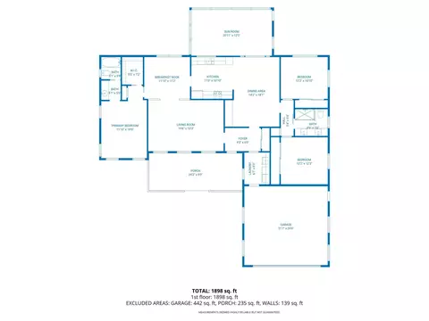 Floorplan - 4176 SE Fairway Ct, Stuart, FL 34997 photo 1 of 2