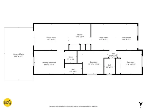 Floorplan - 5465 W 27th Ln, Hialeah, FL 33016 photo 1 of 1