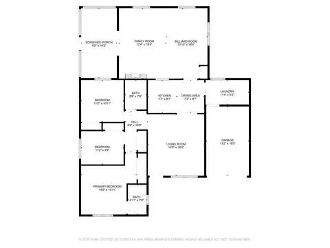 Floorplan - 128 Banyan Cir, Jupiter, FL 33458 photo 1 of 1