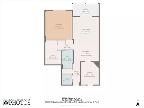 Floorplan - 9101 W Sample Rd #204, Coral Springs, FL 33065 photo 1 of 1