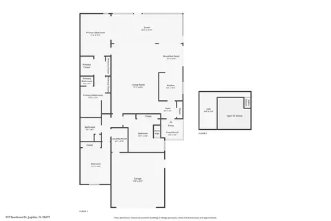 Floorplan - 137 Seashore Dr, Jupiter, FL 33477 photo 1 of 1