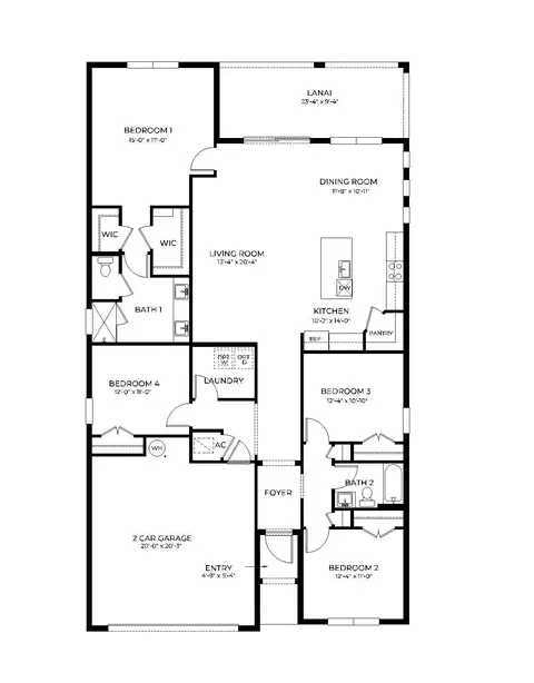 Floorplan - 6651 SE Park Trace Dr, Stuart, FL 34997 photo 1 of 1