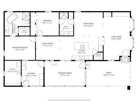 Floorplan - 655 W Marlin Cir, Micco, FL 32976 photo 1 of 1