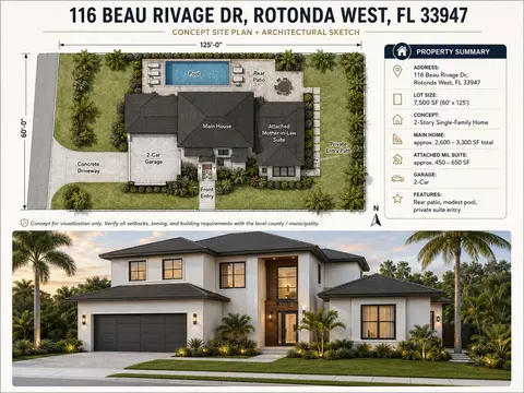 116 Beau Rivage Dr, Rotonda West, FL 33947