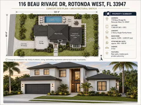 116 Beau Rivage Dr, Rotonda West, FL 33947