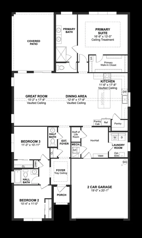 Floorplan - 6810 SE Lost Pine Dr, Stuart, FL 34997 photo 1 of 1