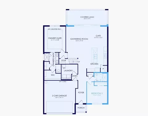 Floorplan - 4895 SW Cornerstone Way #216 WHITESTONE, Stuart, FL 34997 photo 1 of 2