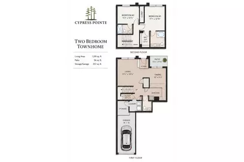 Floorplan - 6376 W Sample Rd #6376, Coral Springs, FL 33067 photo 1 of 1