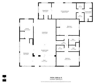 Floorplan - 3207 Leigh Rd, Pompano Beach, FL 33062 photo 1 of 1