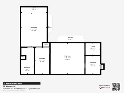 Floorplan - 5793 SE Windsong Ln, Stuart, FL 34997 photo 2 of 2