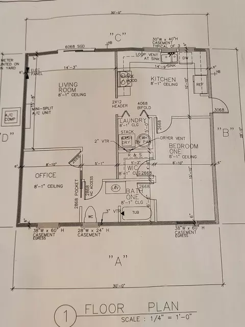Floorplan - 1052 10th St, Okeechobee, FL 34974 photo 1 of 2