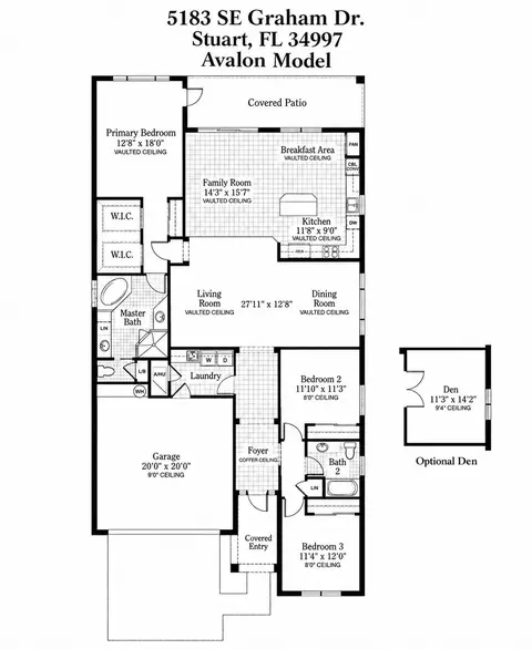 Floorplan - 5183 SE Graham Dr, Stuart, FL 34997 photo 1 of 1