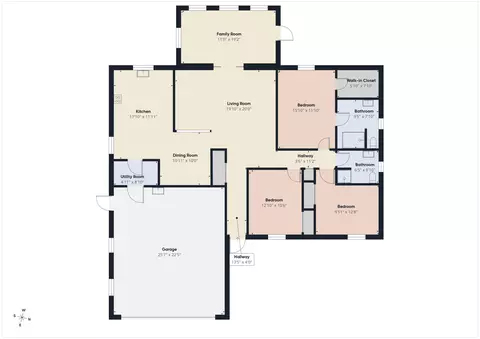 Floorplan - 1410 SE 8th Dr, Okeechobee, FL 34974 photo 1 of 1